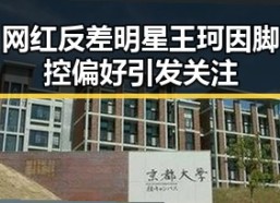 网红反差明星王珂因脚控偏好引发关注