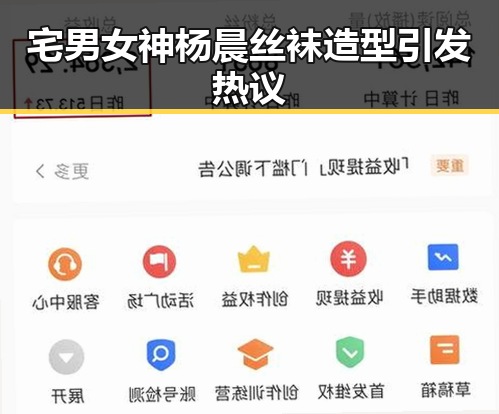 宅男女神杨晨丝袜造型引发热议