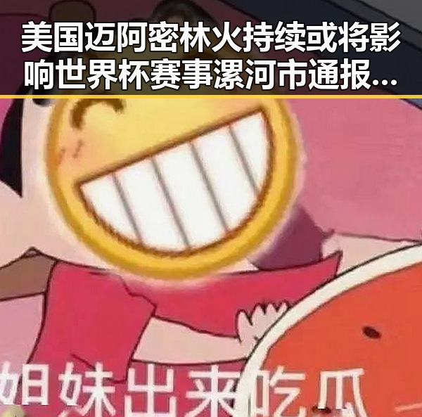 美国迈阿密林火持续或将影响世界杯赛事漯河市通报5起“清朗”专项行动典型案例引发关注